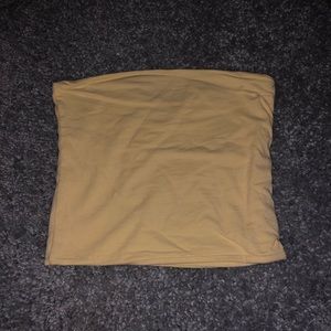 Brandy Melville yellow tube top